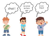 Je communique et sais me faire comprendre (de manière non verbale).