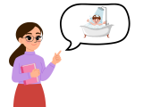 Je comprends des histoires rattachées à des expériences de la vie quotidienne. (Le bain, le coucher, etc..).