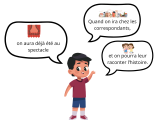 Je sais utiliser un système à deux temps (futur / futur antérieur)