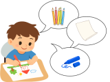 Je peux choisir et utiliser différents outils et supports pour dessiner.