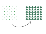 Je peux modifier des motifs connus pour créer de nouveaux effets visuels.