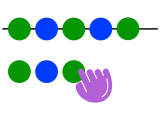 Je sais reproduire un motif répétitif à l’identique.