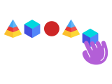 Je sais créer des motifs de différentes natures (visuel, sonore ou gestuel).